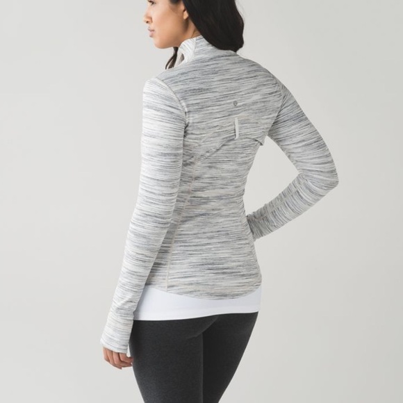 Lululemon Define Jacket - Space Dye Camo White Silver Spoon - Picture 2 of 12